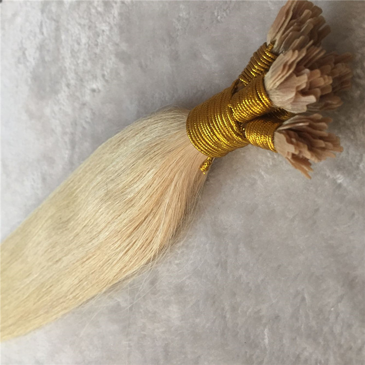Real human hair fan tip hair extensions for sale X110